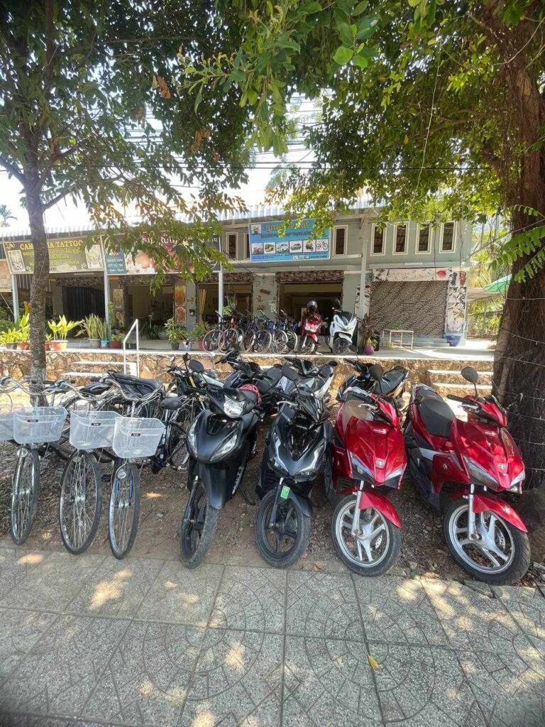 Oudom Panha Kep Travel & Tours. Kep Motorbike and bicycle rental in Kep, Cambodia.