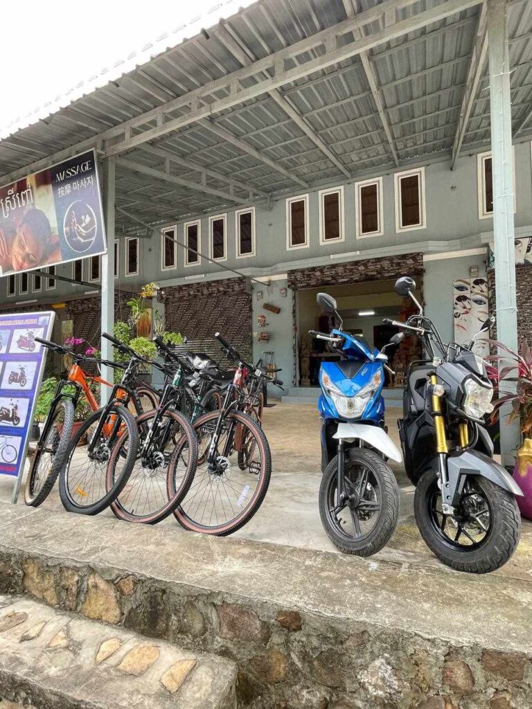 Oudom Panha Kep Travel & Tours. Kep Motorbike and bicycle rental in Kep, Cambodia.