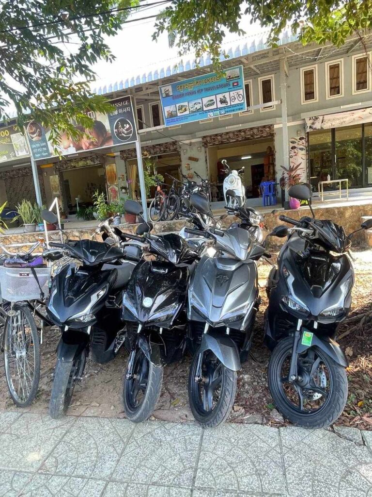 Oudom Panha Kep Travel & Tours. Kep Motorbike and bicycle rental in Kep, Cambodia.