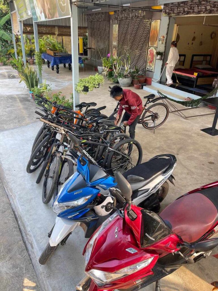 Oudom Panha Kep Travel & Tours. Kep Motorbike and bicycle rental in Kep, Cambodia.