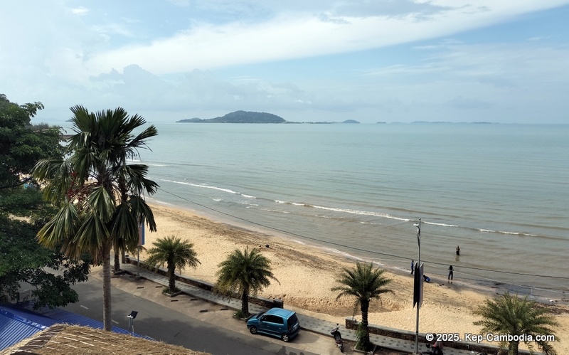 Saravoan Hotel and Restaurant in Kep, Cambodia.