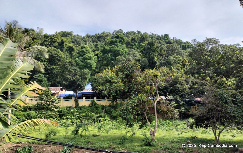 Saravoan Hotel and Restaurant in Kep, Cambodia.