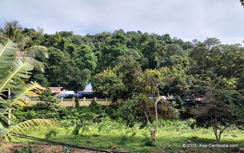 Saravoan Hotel and Restaurant in Kep, Cambodia.