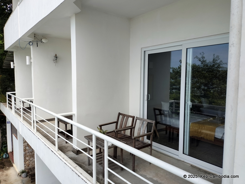 Saravoan Hotel and Restaurant in Kep, Cambodia.