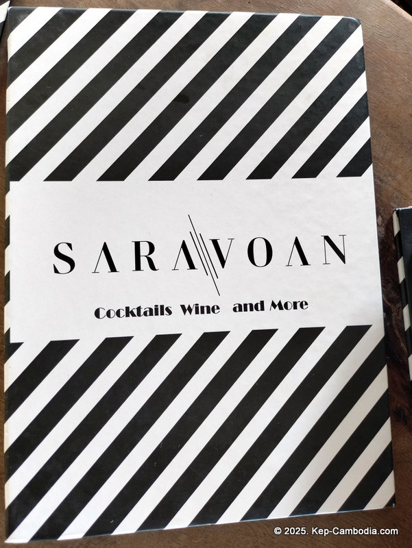 Saravoan Hotel and Restaurant in Kep, Cambodia.