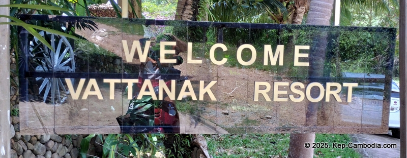 Vattanak Resort in Kep, Cambodia. Darica Resort