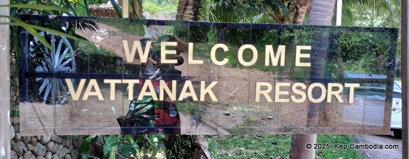Vattanak Resort in Kep, Cambodia. Darica Resort