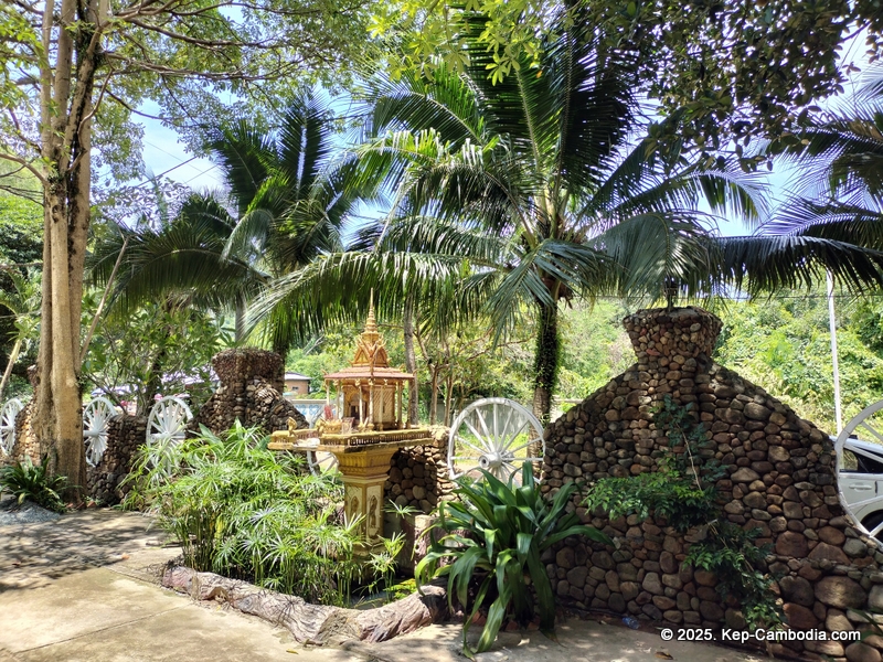 Vattanak Resort in Kep, Cambodia. Darica Resort
