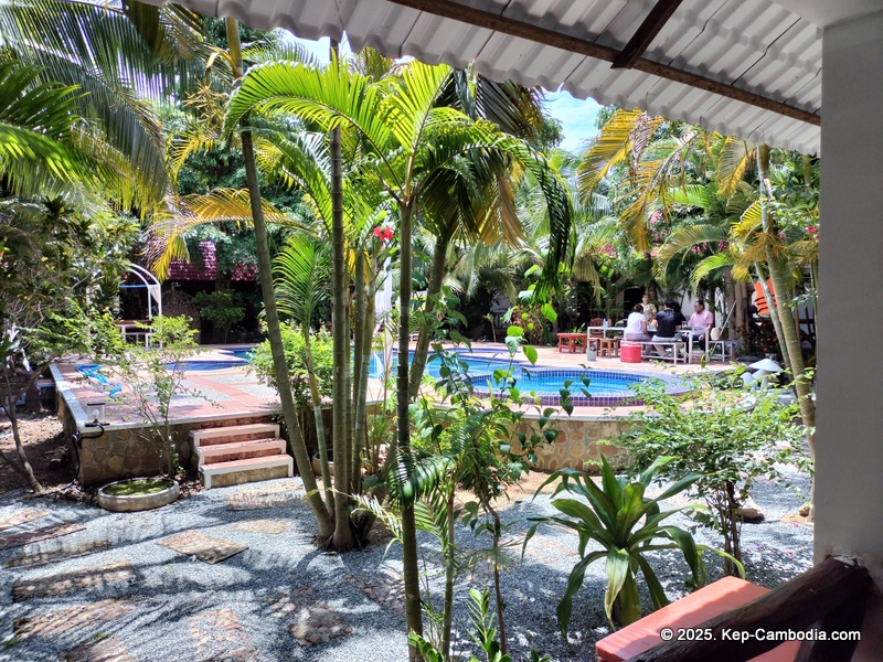 Vattanak Resort in Kep, Cambodia. Darica Resort