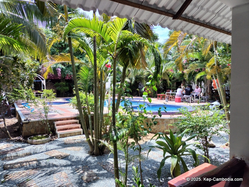 Vattanak Resort in Kep, Cambodia. Darica Resort