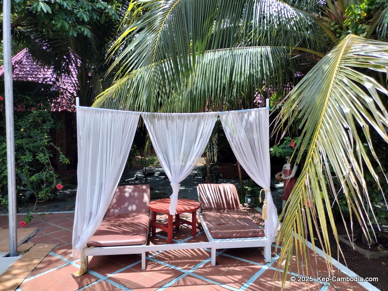 Vattanak Resort in Kep, Cambodia. Darica Resort