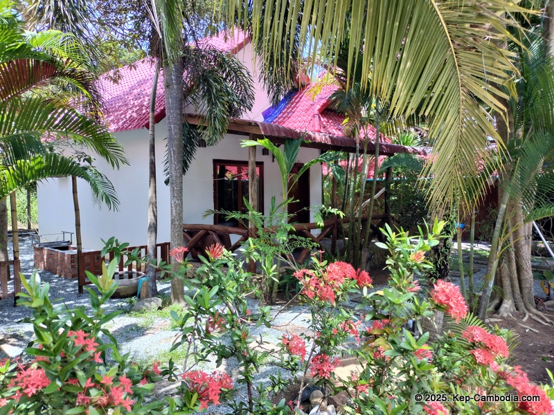 Vattanak Resort in Kep, Cambodia. Darica Resort