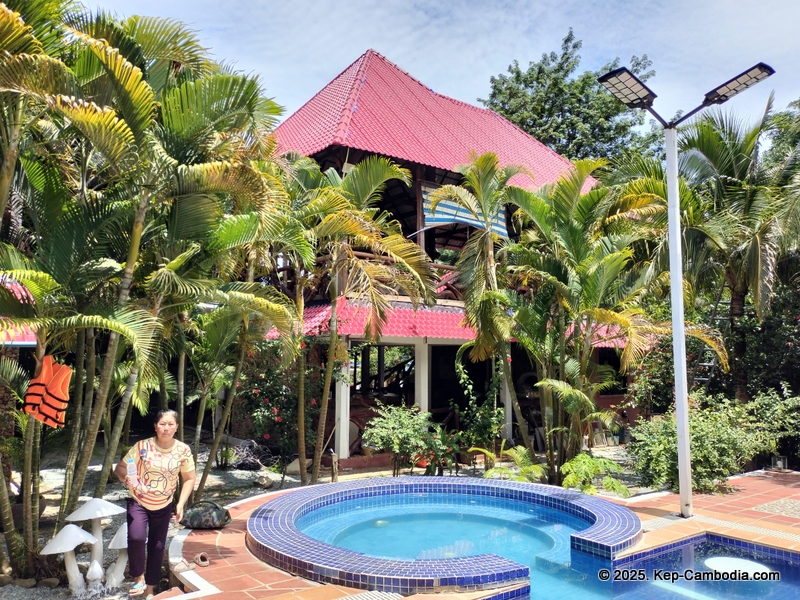 Vattanak Resort in Kep, Cambodia. Darica Resort