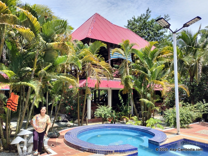 Vattanak Resort in Kep, Cambodia. Darica Resort