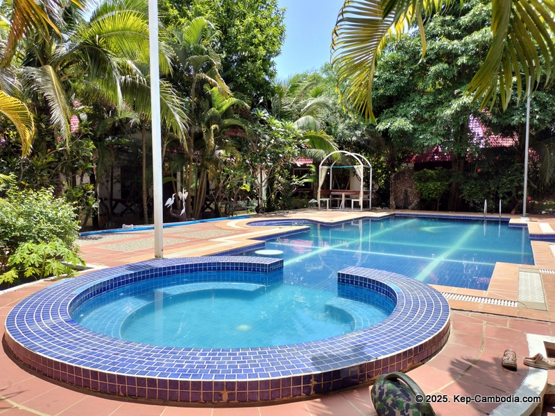 Vattanak Resort in Kep, Cambodia. Darica Resort