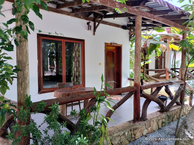 Vattanak Resort in Kep, Cambodia. Darica Resort