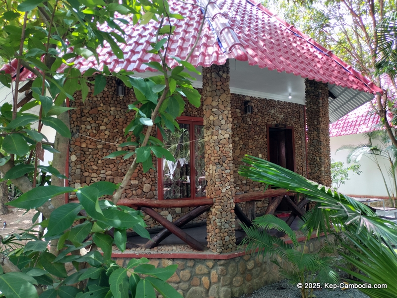 Vattanak Resort in Kep, Cambodia. Darica Resort