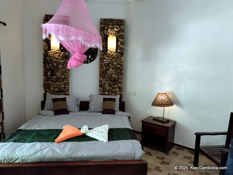 Vattanak Resort in Kep, Cambodia. Darica Resort