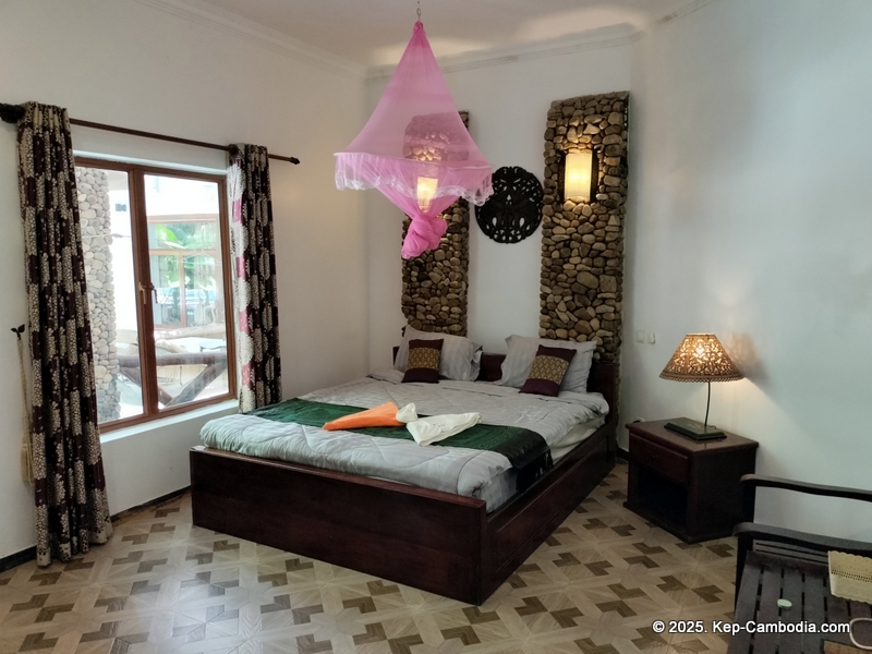 Vattanak Resort in Kep, Cambodia. Darica Resort