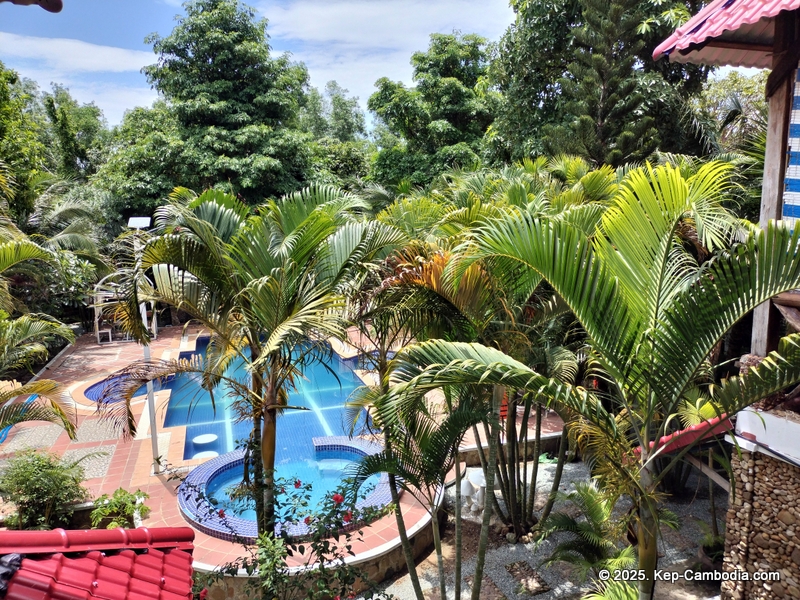 Vattanak Resort in Kep, Cambodia.