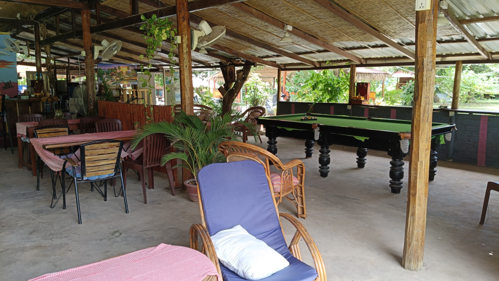 Surya Kep Restaurant and Bungalows in Kep, Cambodia.