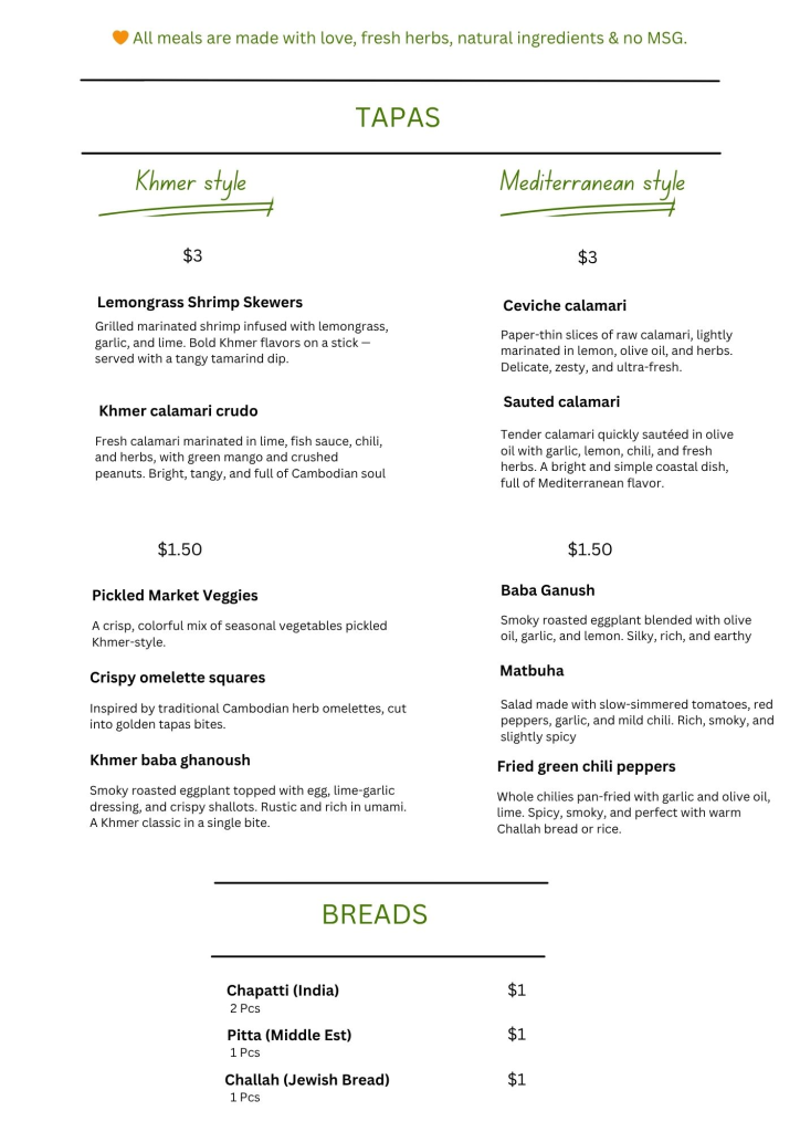 Surya Kep Restaurant and Bungalows in Kep, Cambodia.