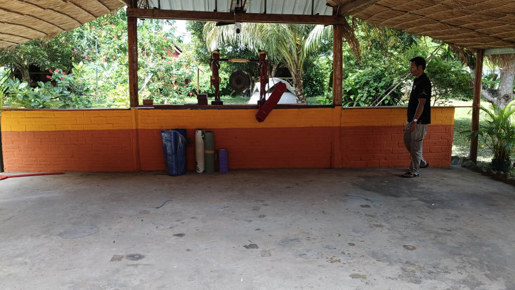 Surya Kep Restaurant and Bungalows in Kep, Cambodia.