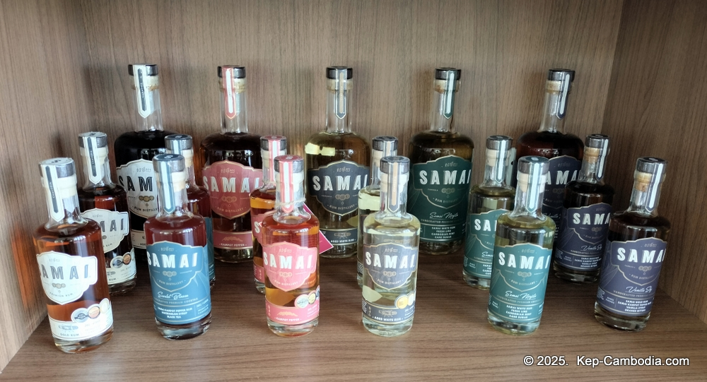 Samanea Resort in Kep, Cambodia. Beachside Resort.