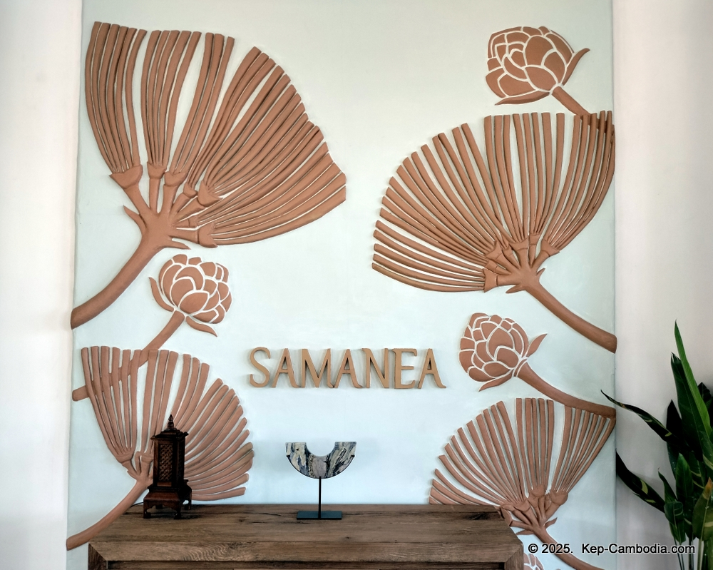 Samanea Resort in Kep, Cambodia. Beachside Resort.