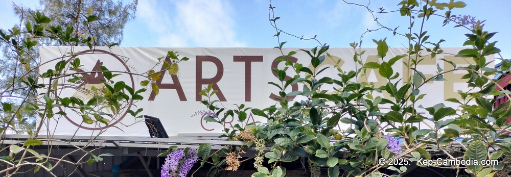 khmer hands arts cafe in kep, cambodia