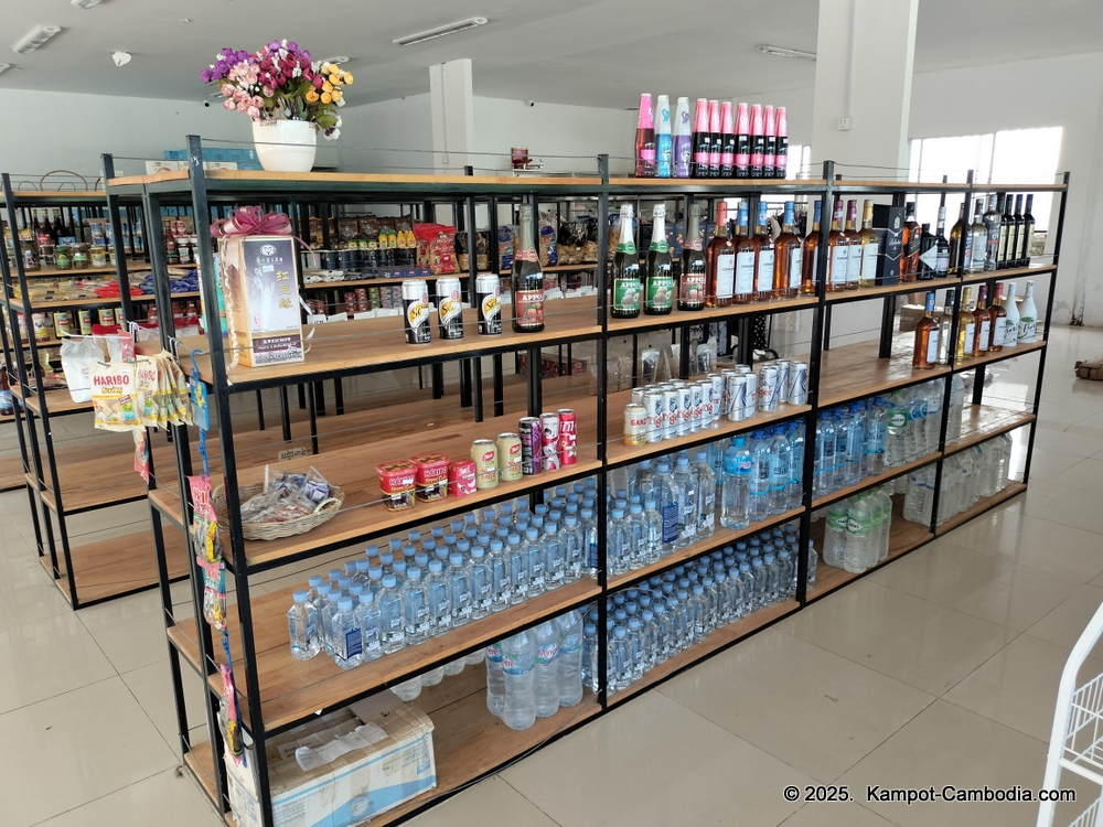 Sea Grocery in Kep, Cambodia.