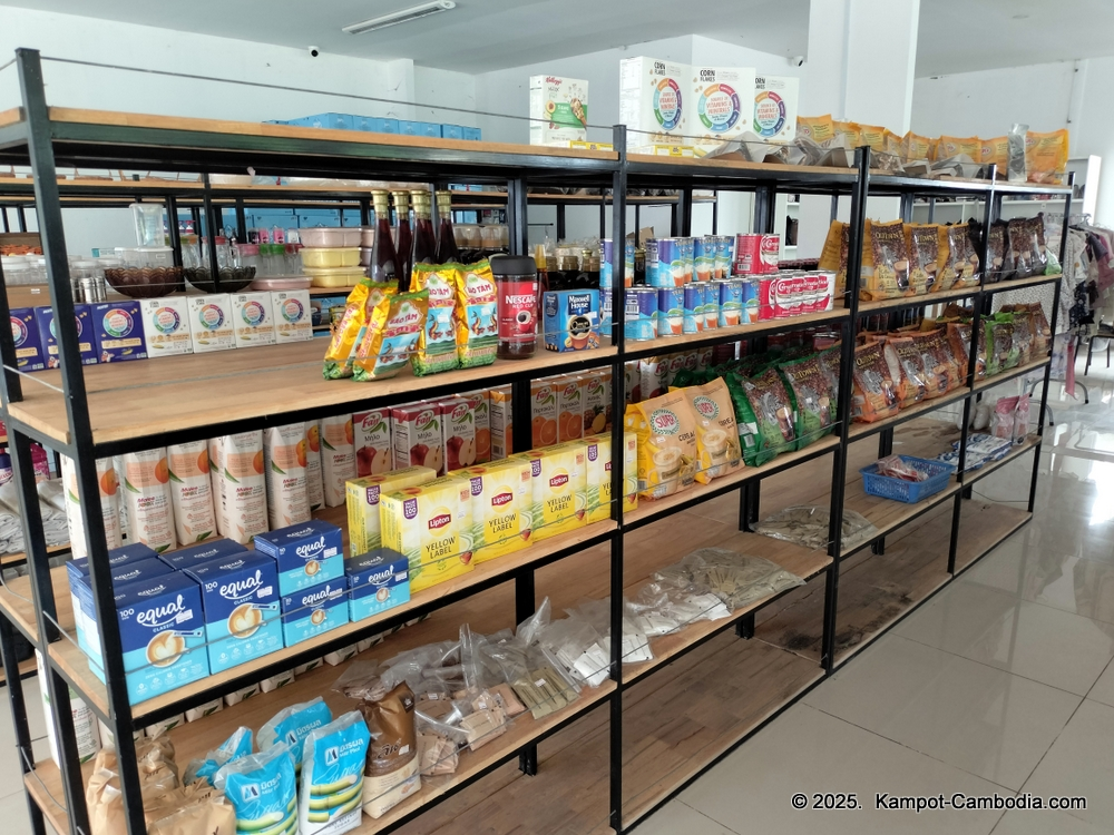 Sea Grocery in Kep, Cambodia.