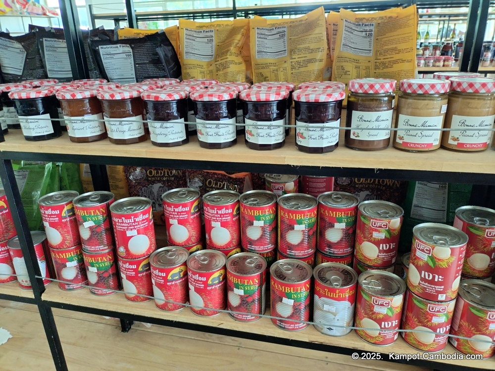 Sea Grocery in Kep, Cambodia.