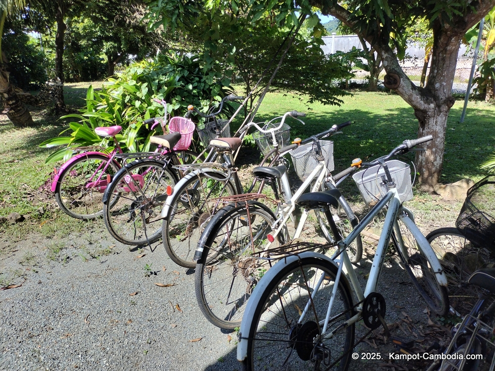 Surya Kep Restaurant and Bungalows in Kep, Cambodia.