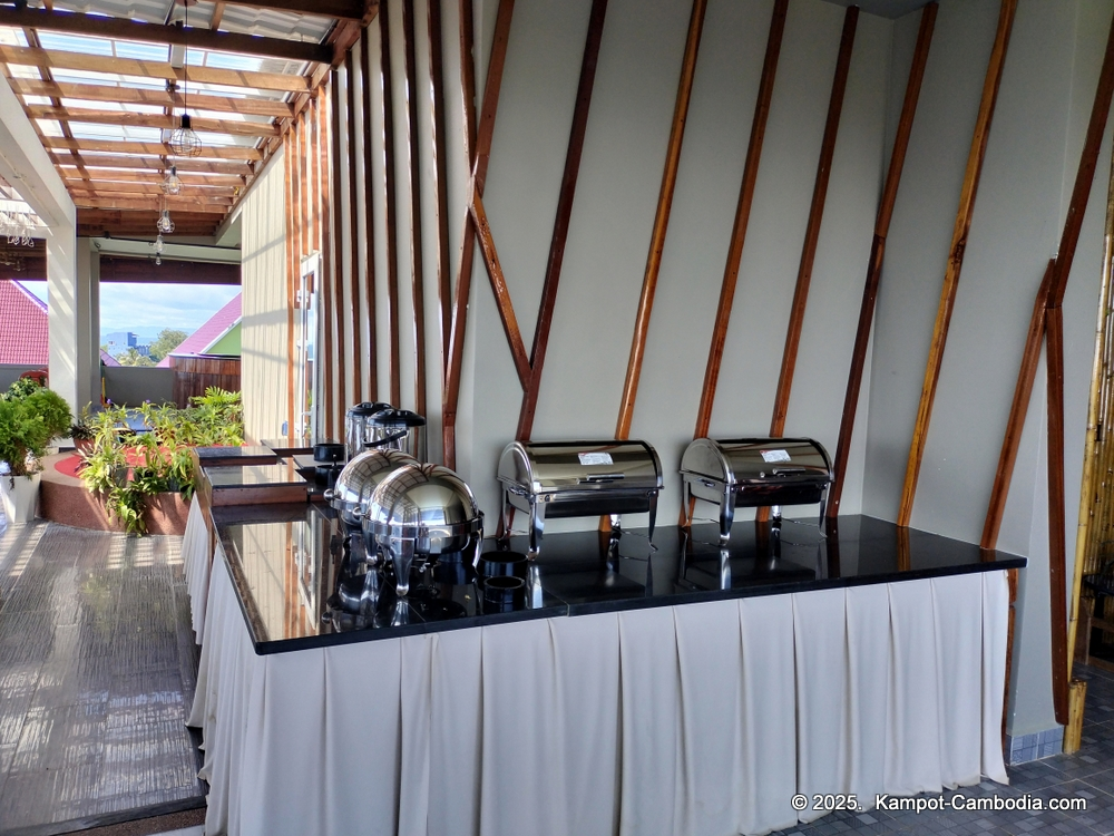 Kep Sea View Hotel in Cambodia.