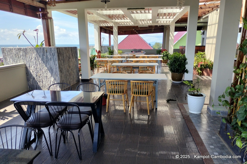 Kep Sea View Hotel in Cambodia.