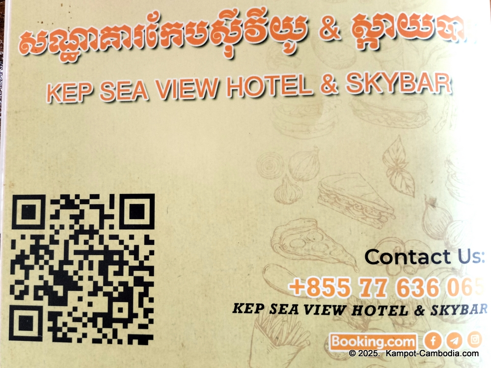Kep Sea View Hotel in Cambodia.