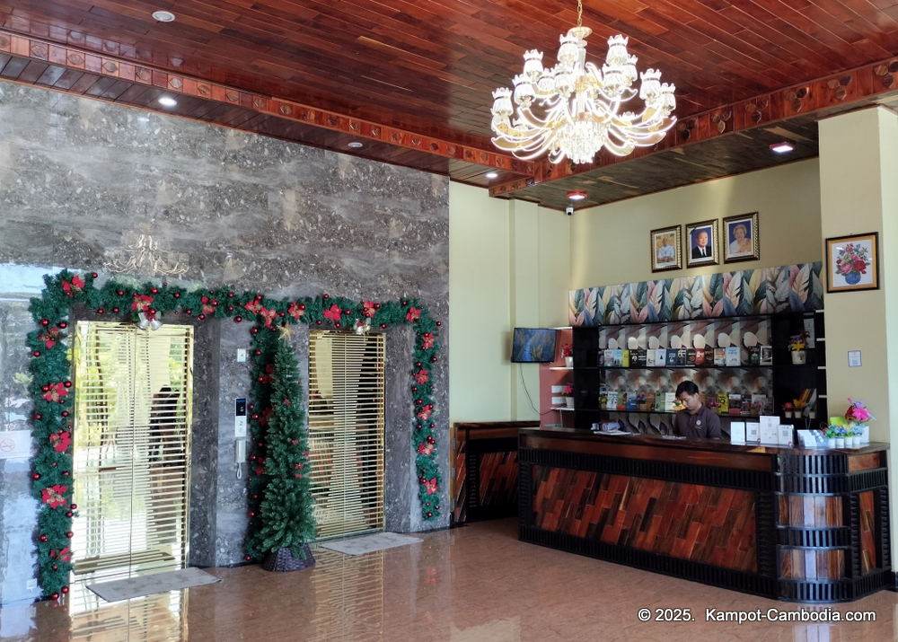 Kep Sea View Hotel in Cambodia.