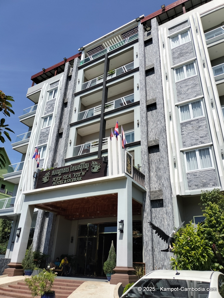Kep Sea View Hotel in Cambodia.