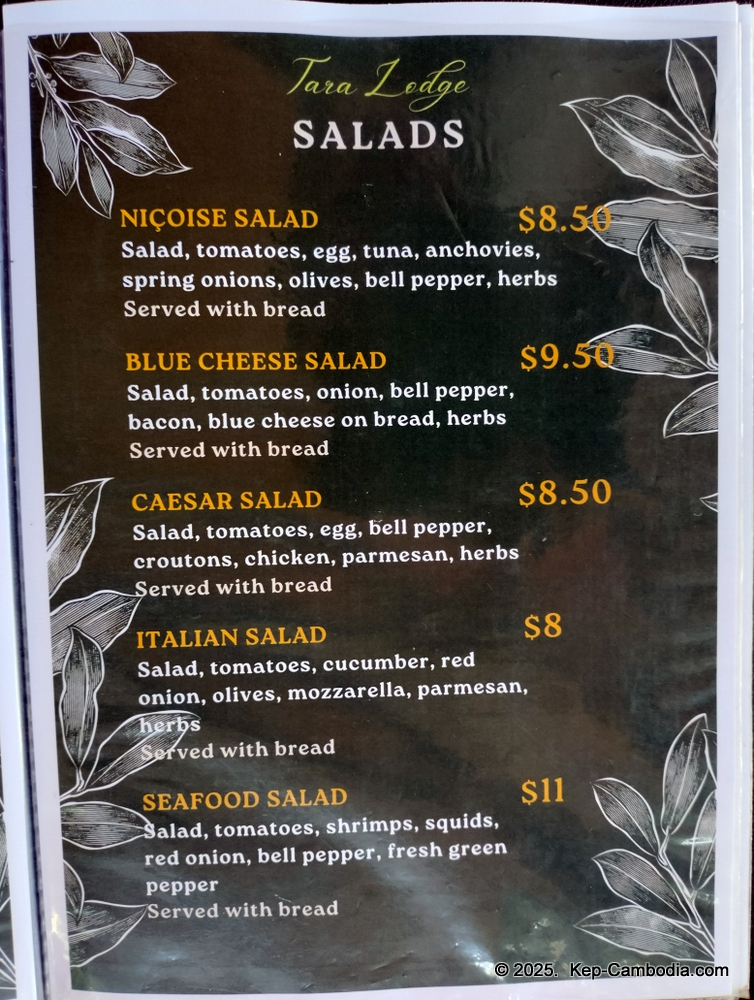 Tara Lodge in Kep, Cambodia