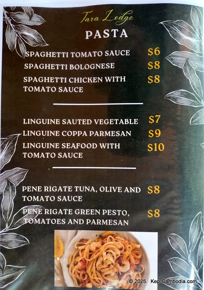 Tara Lodge in Kep, Cambodia