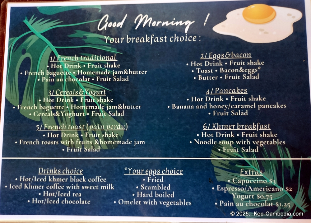 Tara Lodge in Kep, Cambodia