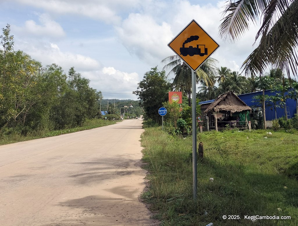 Kep Train Station in Kep, Cambodia