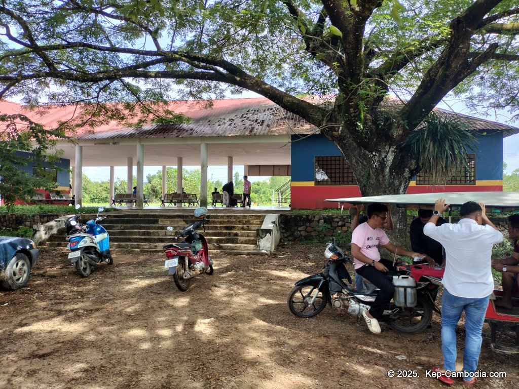 Kep Train Station in Kep, Cambodia