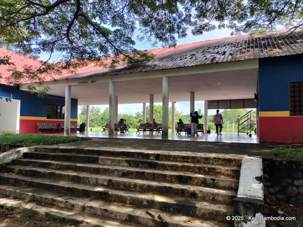 Kep Train Station in Kep, Cambodia
