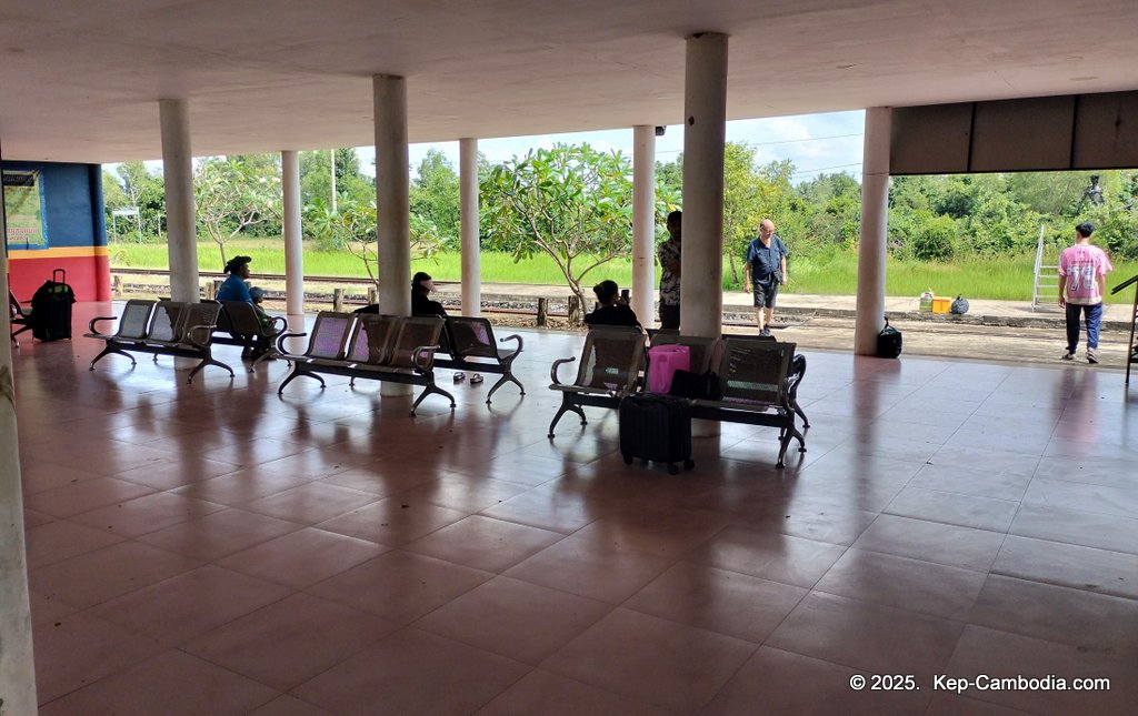 Kep Train Station in Kep, Cambodia