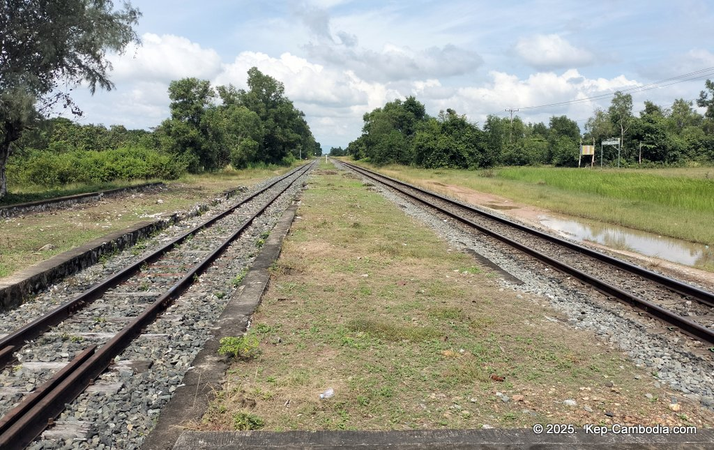 Kep Train Station in Kep, Cambodia