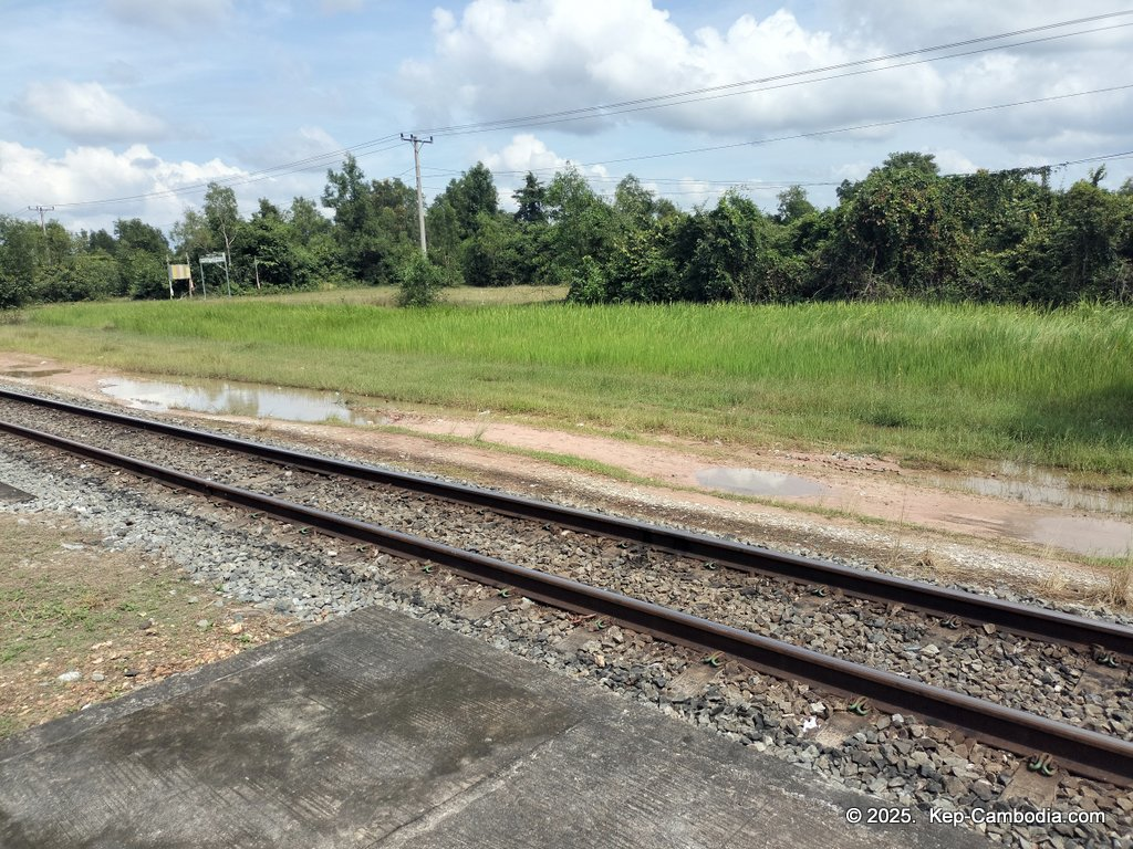 Kep Train Station in Kep, Cambodia
