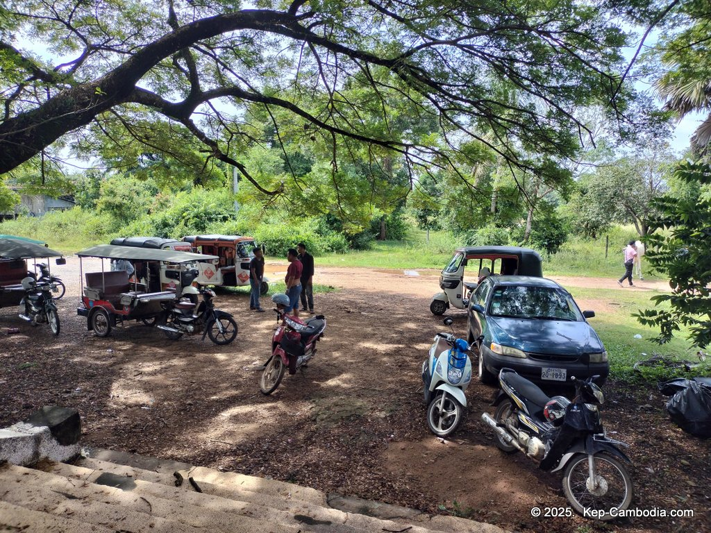 Kep Train Station in Kep, Cambodia