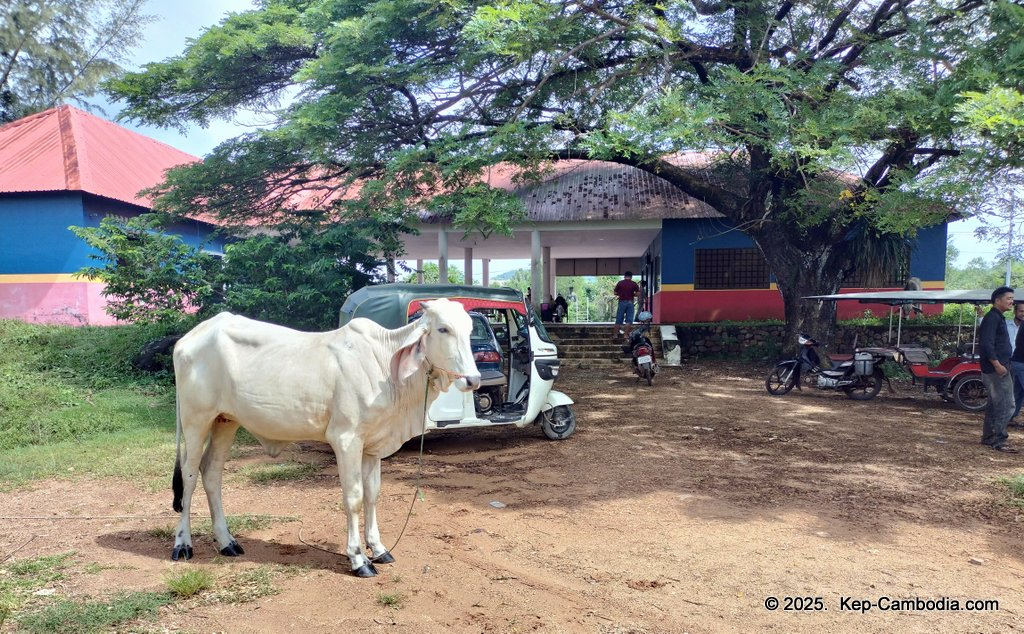 Kep Train Station in Kep, Cambodia
